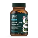 Gaia Herbs Sinus & Lung Supreme - Lung Supplement for Respirační zdraví - Sinus Support -Vegan, gluten- Free & Dairy Free - Plant- Based Formule - 60 Kapsle