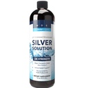 Alkalické strukturované Silver Liquid Supplement 30ppm - Imunitní a Gut Health Support - Extra síla strukturované koloidní stříbro Minerální doplňky - Made in USA (16 oz)