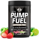PMD sportovní čerpadlo Palivo Ultra Kofein zdarma - Premium Pre Workout Powder & Muscle Pump, Větší zaměření, Vytrvalost & Recovery, Premium Creatin, Arginin & Beta Alanin - Jahodová Limeade (30 Služeb)