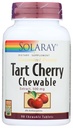 SOLARAY Zaručená potence Tart Cherry Fruit Extract, Žvýkací, Třešňový (Btl- Plastic) 500mg Př