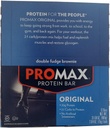 Promax Protein Bar Double Fudge Brownie - 12 - 2.64 oz (75 g) bary [31.68 oz (900 g)]