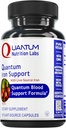Quantum Nutrition Labs Iron Support - Železný doplněk pro ženy a muže, Veganské doplňky, Nízká dávka Jemné železo, Přirozeně sourced na podporu zdravé krve - 60 Vegetariánské kapsle
