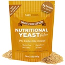 Neobohacené nutriční kvasinkové vločky, celopotravinový proteinový prášek, vegan, gluten Free, vitaminy B, betaglukany a všechny 18 aminokyselin (24 oz.)