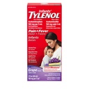 Tilenol Tekuté bolesti pro kojence Relief & Fever Medicine, perorální suspenze, Acetaminophen pro Sore Throat, Bolest hlavy & Teething, Reliever bolesti & Horečka Reducer pro děti; Grape Flavor, 2 fl. oz.; Balení po 1
