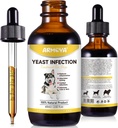 Natural Yeast Infection Treatment for Dogs - Pomáhá podporovat Itch Relief - Zánět žaludku a další - Dog Yeast Infection Treatment - Dog Ear Infection Treatment - Dog Alergie CY124; 2 Oz