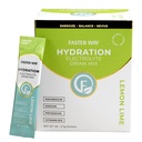 Rychlejší cesta - Hydratace - Electrolyte Drink Mix - S jablečným octem, Choline, Probiotika & Natural B Vitamíny - Energize & Revive - Powder Packets - Zero Sugars -Gluten Free -Lemon Lime -30 Pack
