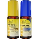 Day & Night Bundle, Bach REScue REMEDY Spray, Natural Stress Relief [a] REScue Sleep Spray, Natural Sleep Spray - 2-Pk, Homeopatická květinová esence, Vegan, 7ml Ea