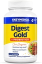 Enzymedica Digest Gold + Probiotika, 2- in-1 Formule pro Gut zdraví, Digestive Enzymes & 1 Milion aktivních protetických kultur, 45 Počet