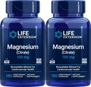 Life Extension Magnesium (Citrát) 100mg, 180 Veg Caps (Balení po 2) - Mag dodatek