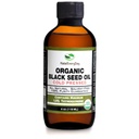 Organic Black Seed Oil - USDA Certified Cold Pressed Glass Bottle over 1.5% Thymoquinone 3X Strength Turkey Black Cumin Nigella Sativa Non- GMO 100% Pure Blackseed Oil (4oz Glass Bottle)