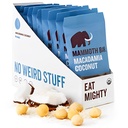 Mamut Bar Macadamia Coconut Bar - 10 Organic Protein Bars - High Fiber • Paleo • Gluten zdarma • Vaječný protein • GMO zdarma • Syrové • Premium Ořechy • Prebiotic