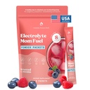 Maminka ví, že nejlepší máma palivo Electrolyte Drink Mix pro matky, Hydration Support - pro těhotenství, Prenatal, Electrolytes + Stopy Minerály, Kojení Drink Mix dodatek (8 Počet)