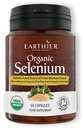 Organické selenium 200 mcg s jódem a silikou Vše z certifikovaných organických potravin - Dva měsíce dodávky