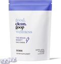 good.clean.goop wellness The Brain Boost Daily Chews 124; Dietní doplněk pro energii a soustředění 124; L-theanine & Caffeine 124; Caffe Latte Ochucené 124; Brain Booster s Nootropics 124; Balení 30 Chews 124; Vegan