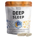 Ben je přírodní zdraví Deep Sleep Supplement, Melatonin, Valerian, Heřmánek a levandule, 30 Kapsle