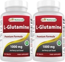 Nejlepší Naturals L- glutamin 1000 mg 180 tablet (180 Počet balení po 2)