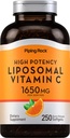 Piping Rock Liposomální vitamin C 1650mg iž
