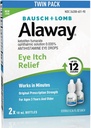Alaway Antihistamin, Eye Itch Relief Drops, Twin Pack, 0.34 fl oz Each