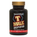 NaturesPlus T Muž - 60 Vegetariánské Kapsle - Podporuje svalové zisk & Stamina, Mood Enhancer - Gluten zdarma - 30 Celkem Služeb