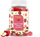 Jablečné octové žvýkačky 1000mg, dodatek ACV pro Detox & Cleanse, Suger Free a Non- GMO - 60 žvýkaček