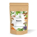 Čisté a přírodní Neem Leaves Powder for Pimple- free clear skin, Silky vlasy & vlasy Cleanser. (Neem Leaf Powder 145gm / 5Oz)