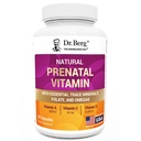 Dr. Berg Natural Prenatal Vitamíny pro ženy (Těhotná & Ošetřující) - Prenatální Vitamíny s folátem, Vitamíny, Minerály, Omegas, & 11 Výkonné Superpotraviny - Womens Prenatal Multivitamin - 60 Kapsle