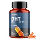 DHT blokáda pro muže s pilou Palmetto & Biotin, vlasový růstový vzorec v Liquid- plněné kapsle, vlasové ztráty doplňky, vlasové regrowth Vitamíny, Proprietární Bylinné směsi - 90 Kapsle (1 lahvička)