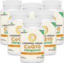 1000mg Liposomální CoQ10 Ubiquinol, 360 Veganových Softgels, High Absorption Ubiquinol CoQ10 Supplement, Active Antioxidant Form of Coenzym Q10 for Heart Function & Energy Production