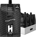 HTwo Nightlyfe Recovery, 16.9oz Premium Hydrogen Infused Water with Electrolytes, Vitamins, and Minerals, 12- Pack, Functional Hydration Packets for Recovery & Mental Clarity, Cukr zdarma