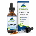Čisté horské botaniky kapalné Echinacea kapky - Kosher tinktura Alkohol zdarma extrakt - 500mg Organic Echinacea -1oz láhev