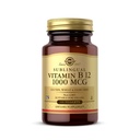 Solgar Sublingual Vitamin B12 1000 mcg - 100 Nuggets - Non- GMO, Vegan, Gluten Free, Dairy Free, Kosher - 100 Služeb