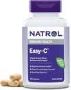 Natrol Easy- C imunitní zdraví, dodatek stravy, podporuje imunitní zdraví s vitamínem C a bioflavonoidy, Veggie Kapsle, 500 mg, 120 Počet