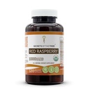 Tajemství Tribe Red Raspberry USDA Organic Capsules CLAS124; Certified Organic Vegetarian Capsules, Bylinné dietní dodatek CLAS124; Rubus idaeus Sured Leaf (120 Počet)