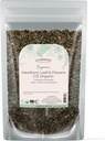 Starwest Botanicals Organic Hawthorn Leaves & Flowers - Sušený Loose Leaf Herb pro čaj, Přírodní Wellness podpora pro ženy a muže, Cut & Sifted, Certified Kosher, Non- GMO - 4 oz Pouch