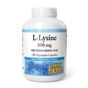Přírodní faktory, L- lysin 500 mg, 180 Vegetariánských tobolek