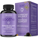 WellPath Sooth Hormon Balance pro ženy + Cortisol doplňky pro ženy CARL 124; Podpora štítné žlázy, Podpora nálady, & Metabolismus Booster CARL 124; Podpora nadledvin CARL 124; Rhoddiola, Selen, jód CARL 124; Adaptogeny, 60 ct
