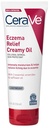 CeraVe Eczema Relief Creamy Tělesný olej, Eczema Calming Cream S koloidní ovesné vločky & Safflow Oil for dry Skin & Itchy Skin Relief, Steroid Free & Paraben Free, 8 Ounce