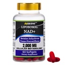 Nikoni Liposomal NAD + 2000 mg s TMG a Pterostilbene, podporuje zdravé Aging- 60 Softgels
