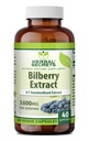 Bylinné tajemství Bilberry Extract 300 Mg Côte 124; 4: 1 Extract (3600 mg Ekvivalentní) 124; Veggie Kapsle 124; Non- GMO Côte 124; Gluten- Free Côte 124; Made in USA (120 Count)