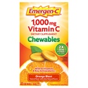 Emergen- C Žvýkací vitamín C 1000mg, S B vitaminy a antioxidanty Tablet (40 Počet, Orange Blast Flavor), Dietní dodatek