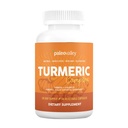 PaleoValley - Organic Turmeric Complex - Full Spectrum Organic Turmeric with Health- Supported Superfoods - 56 Vegetariánských kapslí - Podpora spojů, imunity, mozku a srdce zdraví