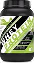 Amazing Muscle 100% syrovátkový protein Powder * Advanced Formule with Syney Protein Isolate as a Primární složka spolu s Ultra filtrovaný syrovátkový protein koncentrát (Japonská Matcha, 2 Lb)