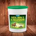 Farnam Vita-Min E & Selen Antioxidant dodatek pro koně, Horse vitamin E dodatek, Svalové zdraví a vrchol stavu, 3 LB, 96 Den Dodávka