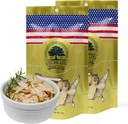 2 sáčky americké ženšen plátky z Wisconsinu, DOL americké Wisconsin ženšen plátky Root pro čaj, Energie pro ženy Zdraví zvyšuje imunitu, Gluten zdarma, Gluten / Gluten dlouhý pás 2 sáčky 4OZ, 8OZ