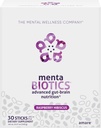 MentaBiotics ® Advance Gut Brain Nutrition Prebiotic, Probiotic, a Phytobiotika, Malina Hibiscus, 30 Služeb