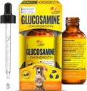 Glukosamin pro kočky 124; Psí kloub Tekutý dodatek 124; Kočičí kloubní dodatek 124; Glukosamin pro psy Tekutý Psi 124; Bylinný Flavor 124; 2 Oz