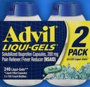 Advil Liquigels, 200 miligramů, 240 Počet 200mg