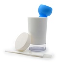 EQUADOSE Pill Crusher pro dospělé, seniory a zvířata v zájmovém chovu, Pug Tablet Grinder Pulverizer pro krmení Tubes, Pet Meds, Easy Swallowing, Fine Powder Crusher pro léky, Travel- Friendly a snadné použití