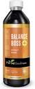 Herbal Bohemia Happy Mood Supplement - St Johns Worth Promotes Relaxation and Calmness, Rhoddiola Rosea Balance Boss 12 Fl. oz