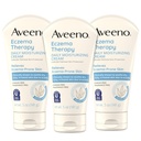 Aveeno Eczema Terapie Denní Moisturization Body Cream pro citlivou pleť, Soothing Eczema Relief Cream, Koloidní ovesné vločky & Ceramid pro suché a ltchy kůže, Steroid- & Fragrance-Free, 5 oz, balení po 3